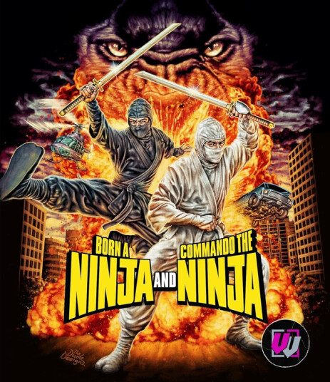 Born A Ninja + Commando The Ninja 1988 Bluray