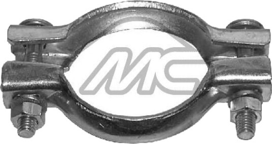 Klemmesett, eksosanlegg Metalcaucho 00749
