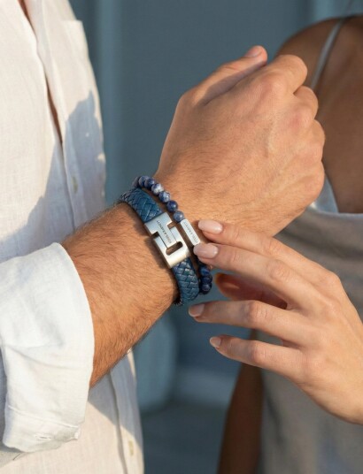 Steel & Barnett Gift Series - Double - Blue - S 18 - 19 cm