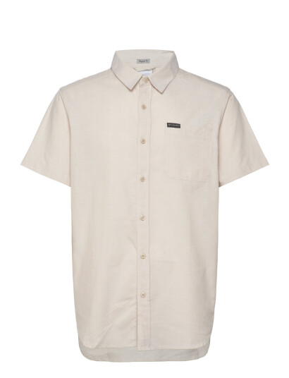 Columbia Sportswear Rapid Rivers Novelty Short Sleeve - Beige - S