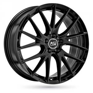 MSW MSW29 Shiny Black 8x19 5/112 ET49 B73 MSW MSW29 Shiny Black 8x19 5/112 ET49 B73