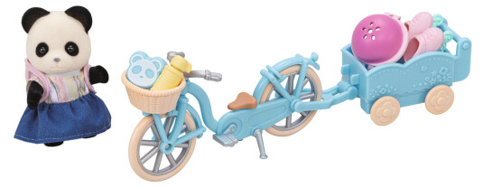 Sylvanian Families Cycle & Skate Set Panda Girl 5652