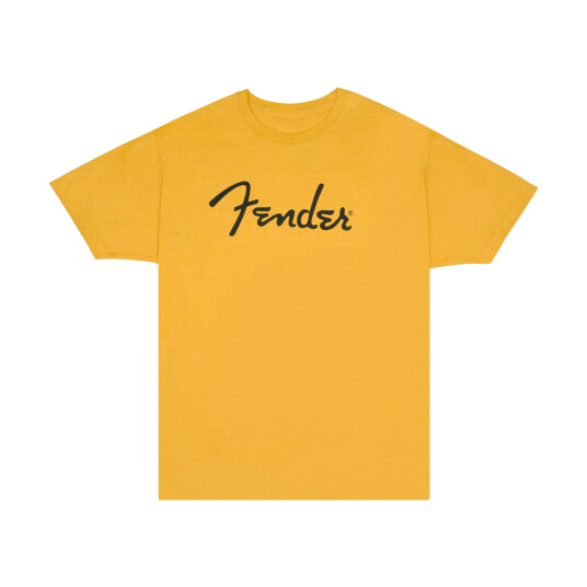 Fender Spaghetti Logo T-Shirt Butterscotch XL Fender Spaghetti Logo T-Shirt Butterscotch XL