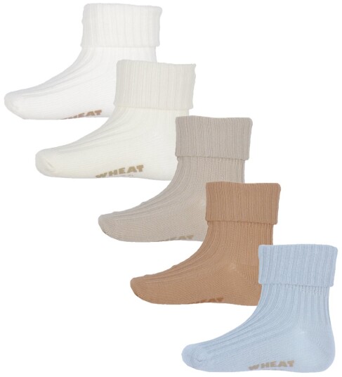 Wheat Gaveboks Evig Sokker 5 Pakk Blå 16 18 Wheat Gaveboks Evig Sokker 5 Pakk Blå 16 18