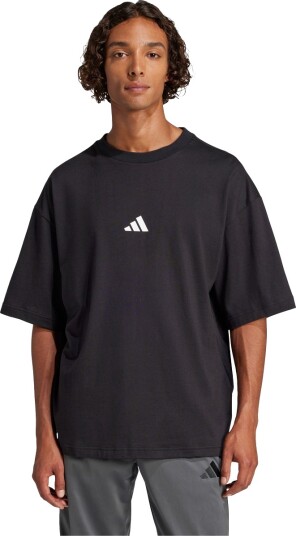 adidas Future Icon Small Logo T skjorte Herre Sort L