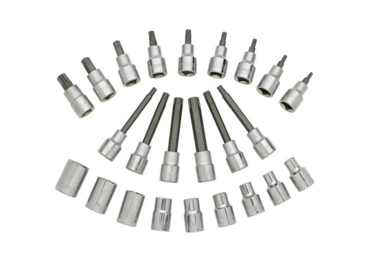 Stanley Pipenøkkelsett 1/2" Transmoduler - 24 deler