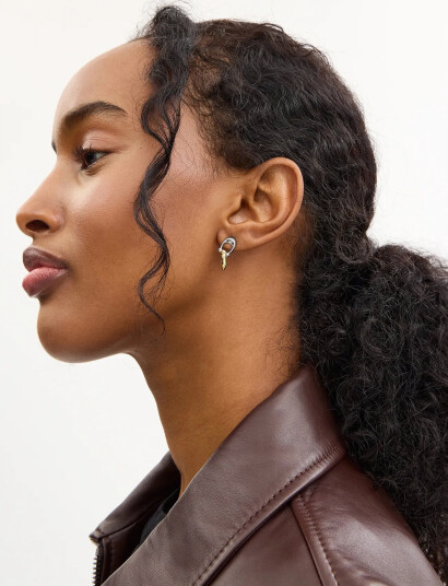 Coach Accessories Coach Signature C Drop Earrings - Gold - ONE SIZE Coach Accessories Coach Signature C Drop Earrings - Gold - ONE SIZE