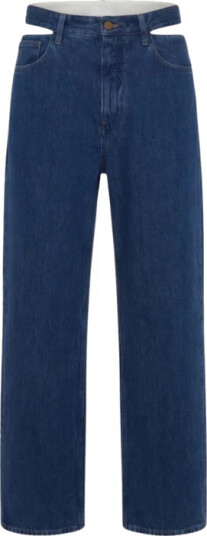 Jil Sander Dame Jeans Blå M,
