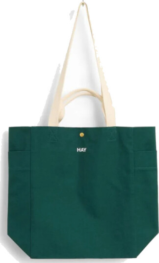 HAY Everyday Tote Bag Medium Dark Green