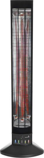 PROVIDA PVT 2500 VARMETÅRN 2500W SORT PROVIDA PVT 2500 VARMETÅRN 2500W SORT