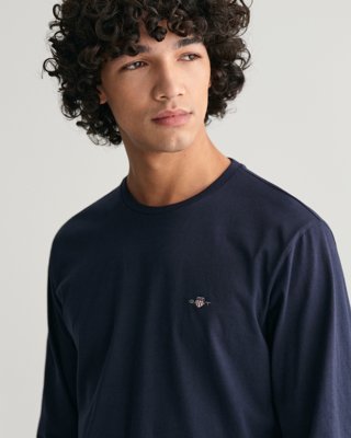 Shield Long Sleeve T-Shirt EVENING BLUE L