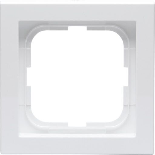 ABB Impressivo Ramme 1 modul, hvid højglans (RAL9016), 85x85mm
