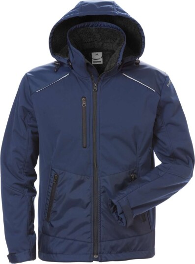 Fristads Softshell vinterjakke 4060 CFJ Mørk Marineblå S