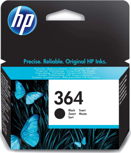 HP Blekkpatron No.364 Sort (6ml)