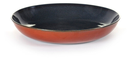 Serax Terres de Rêves pastatallerken 23,5 cm Dark blue-rust