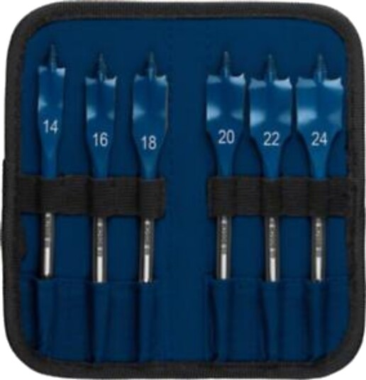 Bosch Expert Flatbor Sett Selfcut 14-24mm 6 deler for Tre