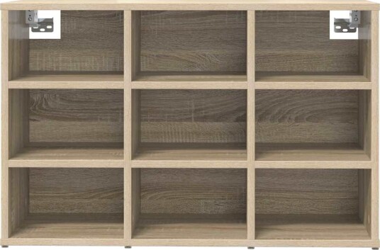 Sko Skap med hylle Sonoma eik 77.5 x 30 x 51 cm Konstruert tre Sko Skap med hylle Sonoma eik 77.5 x 30 x 51 cm Konstruert tre