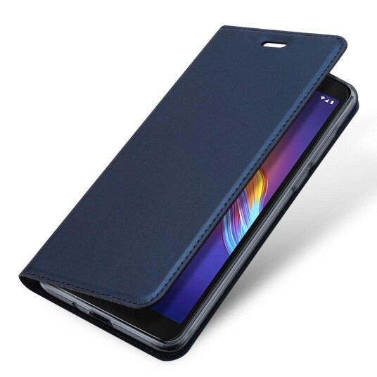 Dux Ducis Motorola Moto E6 Play Dux Ducis Skin Pro Series Thin Wallet Case - Blå