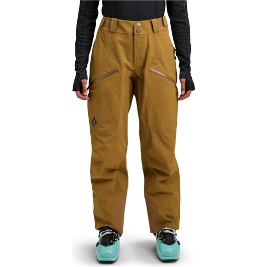Black Diamond W Recon Stretch SkiPants Flax