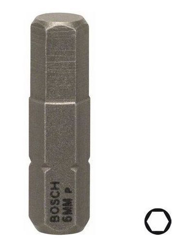 Bosch HEX Bits HEX6 3-pakn. 25mm