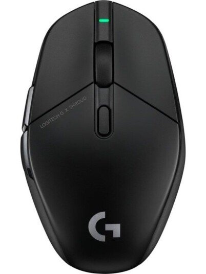 Logitech G303 Shroud Edition - Wireless Gaming Mouse - Gaming mus - Optisk - 5 - Svart