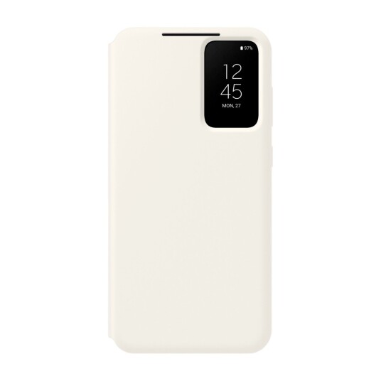 Samsung Smart View Wallet Case Samsung Galaxy S23+ Kremfarget