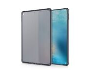 ITSKINS Spectrum Frost Antimicrobial - Baksidedeksel for nettbrett - termoplast-polyuretan (TPU) - transparent svart - 12.9 - for Apple 12.9-inch iPad Pro (3. generasjon)