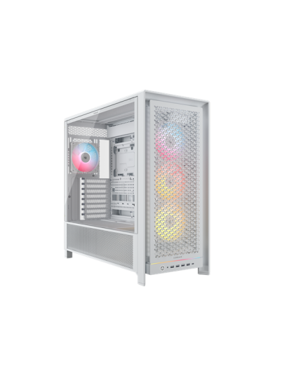 Corsair FRAME 5000D RS ARGB Miditower Kabinett Hvit med Tempered Glass Corsair FRAME 5000D RS ARGB Miditower Kabinett Hvit med Tempered Glass