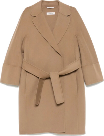 Max Mara Dame Frakker Brun XS,