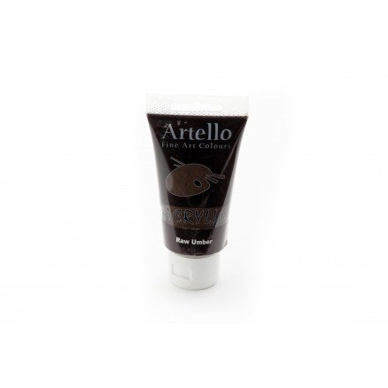 Artello Akrylmaling Kunstnerfarge Kaffebrun 75ml