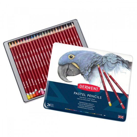 Derwent Pastel Fargeblyanter 24-sett