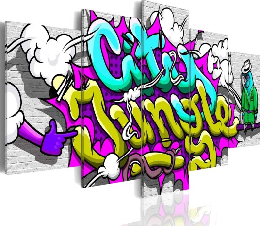 Bilde City Jungle 200x100 Artgeist sp. z o. o.