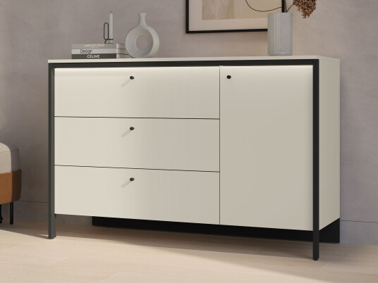 Navron Kommode 136 cm Beige