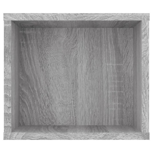 vidaXL Hengende TV-benk grå sonoma 100x30x26,5 cm konstruert tre vidaXL Hengende TV-benk grå sonoma 100x30x26,5 cm konstruert tre