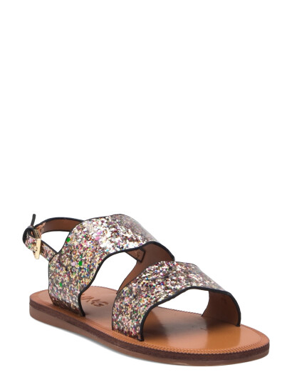 Mango Sandals With Glitter Strap - Multi/patterned - 26