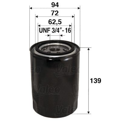 Oljefilter VALEO 586015