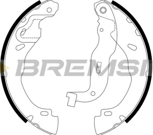 Bremsesko sett BREMSI GF1119 Bremsesko sett BREMSI GF1119