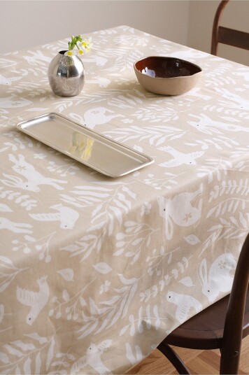 Jotex Bloom Vannavstøtende Duk Beige/hvit SPRING 220977202300