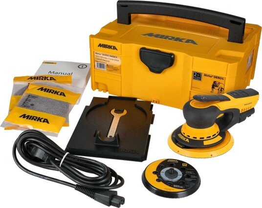 Mirka Eksentersliper DEROS 5650CV 125/150mm Mirka Eksentersliper DEROS 5650CV 125/150mm