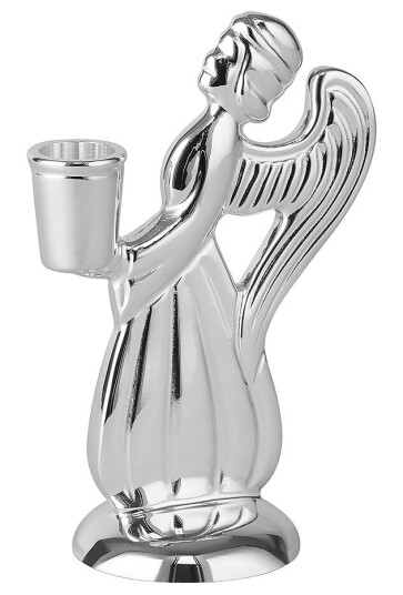 Skultuna  Skytsengel liten 9 cm sølvplatert messing