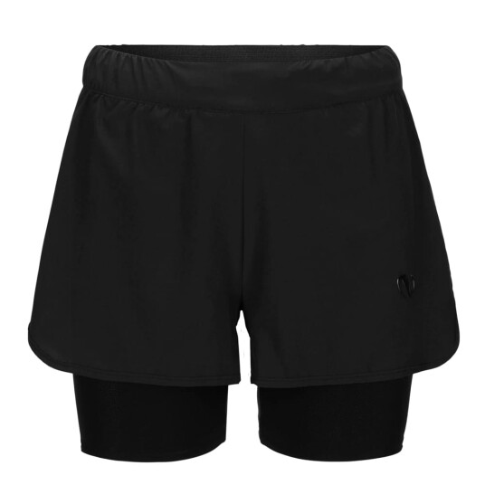 Northug Larvik 2 In 1 Short Wmn Black L Northug Larvik 2 In 1 Short Wmn Black L