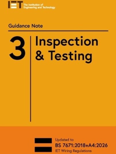 Guidance Note 3: Inspection & Testing