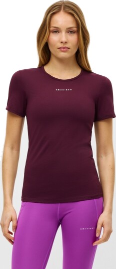 Röhnisch Jacquard Short Sleeve Top Burgunder XL