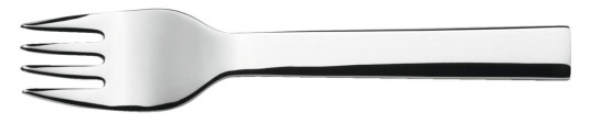 VEGA Minigaffel Native; 12 cm (L); Sølvfarge, Håndtak Sølvfarge; 6 Stykk / Forpakning
