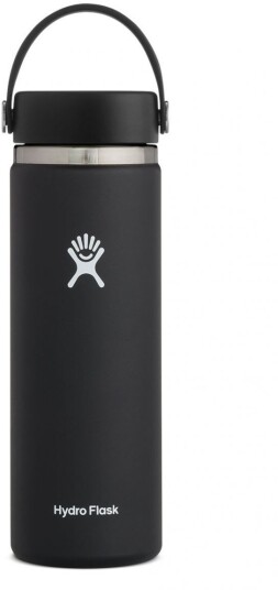 Hydro Flask Wide Mouth Svart 591 ML