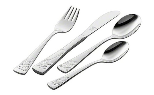 Zwilling Twin Kids Teddy barnebestikk 4 deler Rustfritt stål 1721325-01-0 1721329-01-0