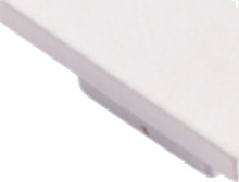 Ansell Lighting endehette uten hull 26x21,3 mm hvit