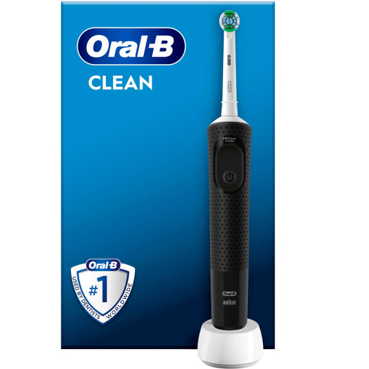 Oral B Vitality Clean Pro CrossAction elektrisk tannbørste Black