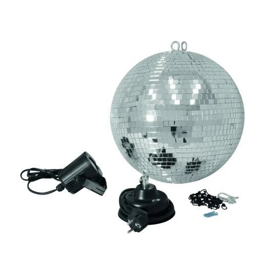 EuroLite Speilkule Sett 30cm Inklusive Led Spot
