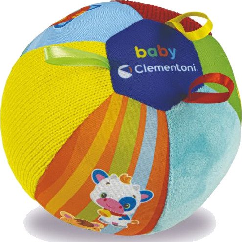 Clementoni Dyrevenner Musikball 16 cm 0,25-3 År Flerfarget